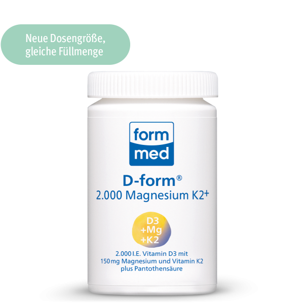 D-form® 2.000 Magnesium K2+